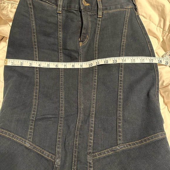 Ralph Lauren Mermaid Denim Skirt - Picture 7 of 7